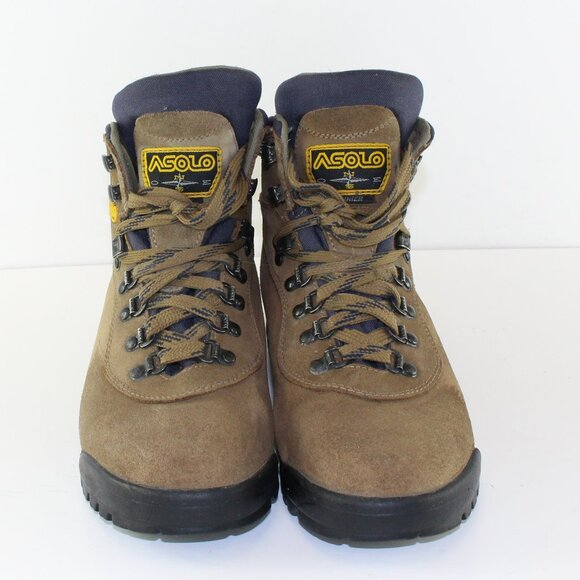 Asolo Brown Suede Hiking Boots (9 US) - Picture 2 of 11